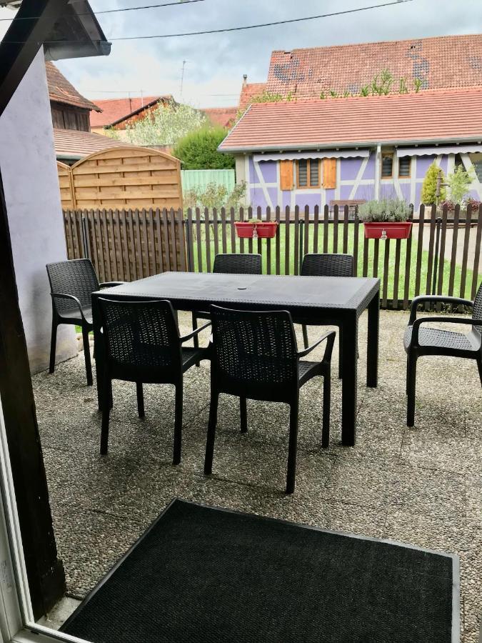 Gite Plain-Pied Avec Jardin Du Centre Alsace Ebersheim Exterior foto