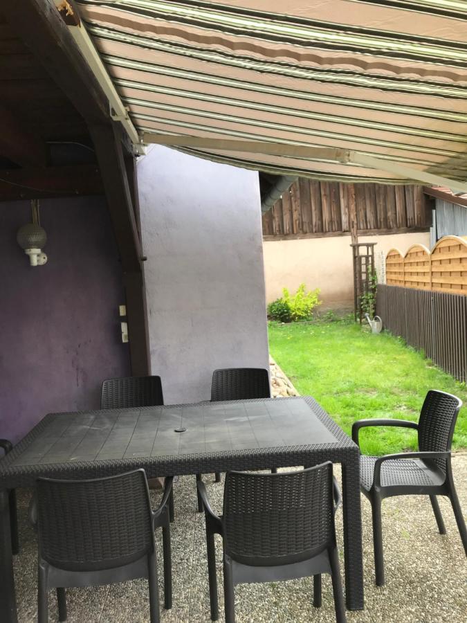 Gite Plain-Pied Avec Jardin Du Centre Alsace Ebersheim Exterior foto