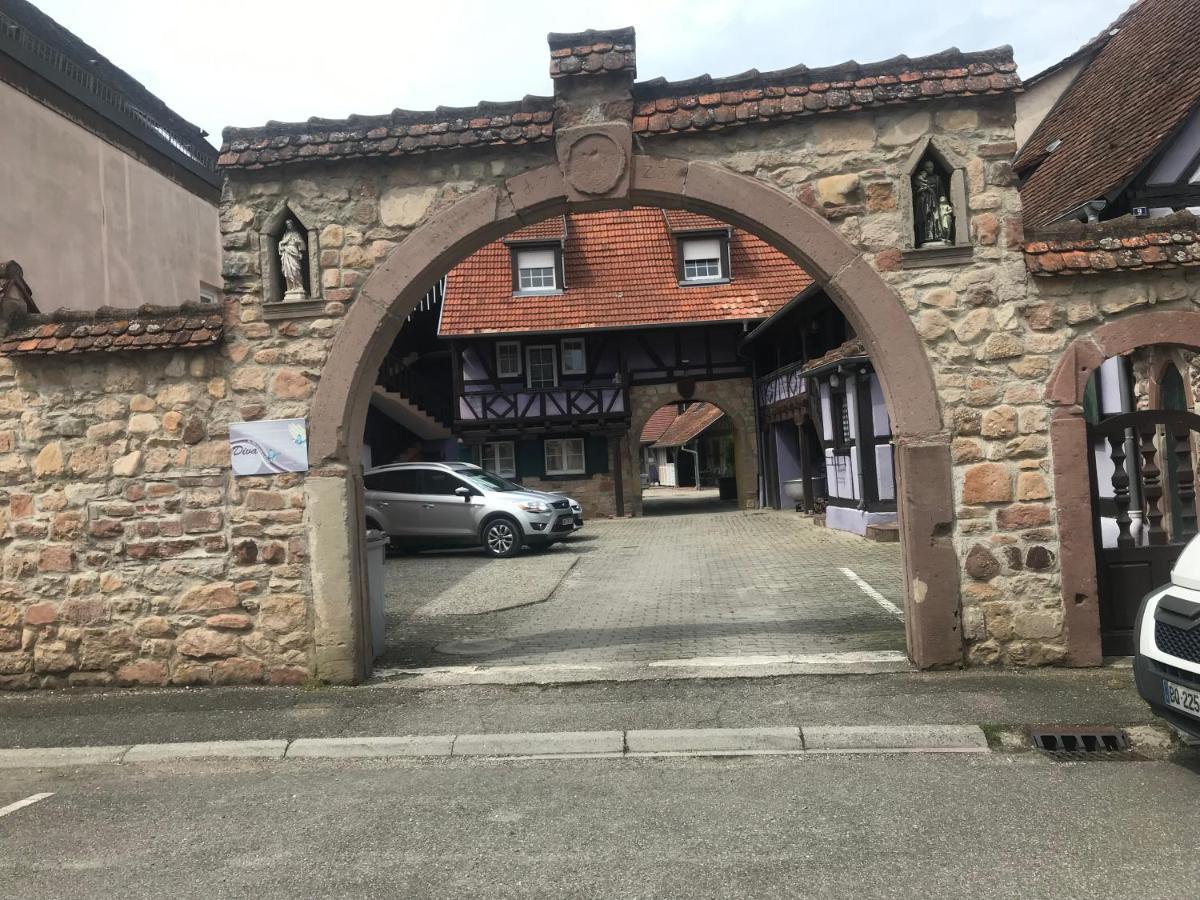 Gite Plain-Pied Avec Jardin Du Centre Alsace Ebersheim Exterior foto