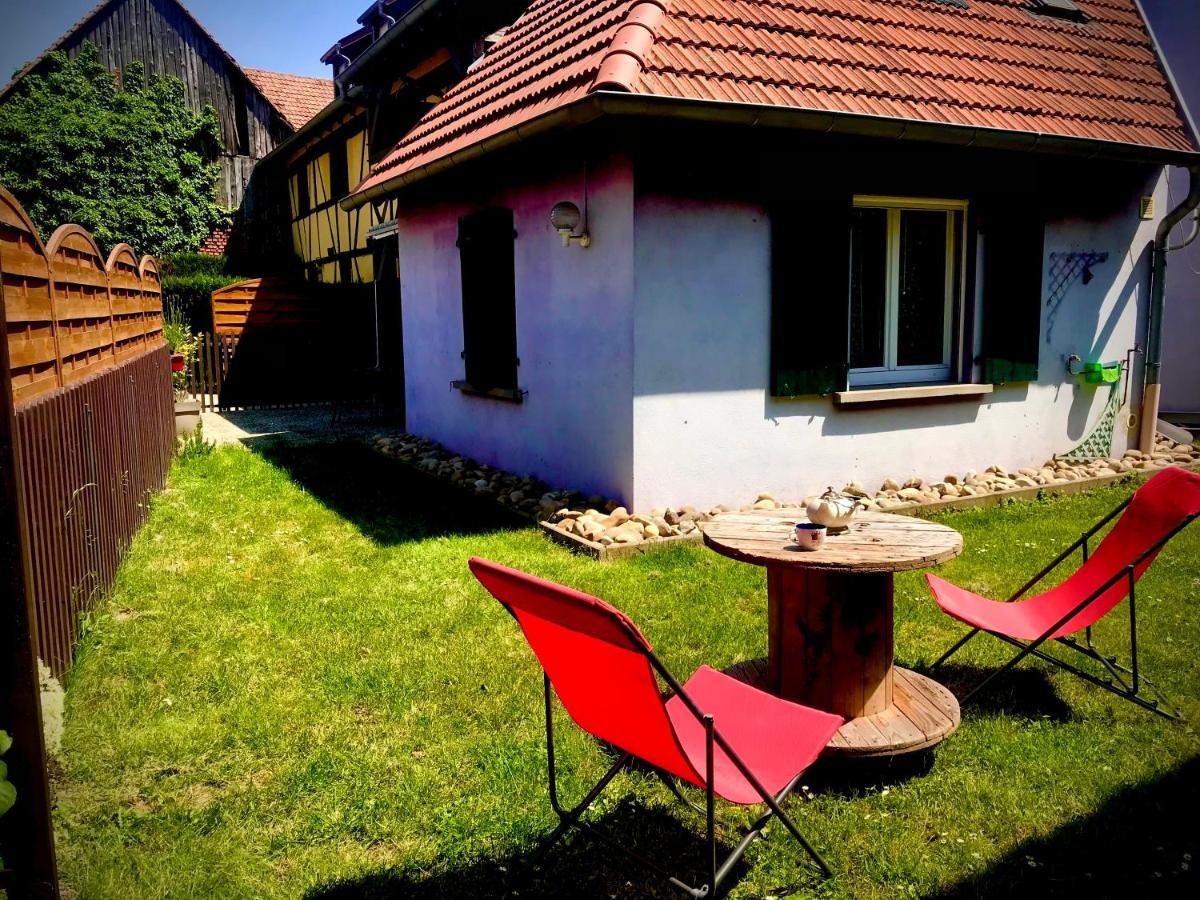 Gite Plain-Pied Avec Jardin Du Centre Alsace Ebersheim Exterior foto